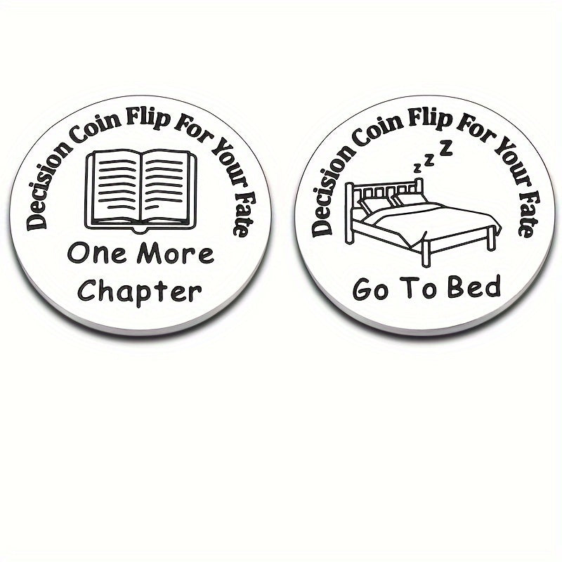 One more chapter or Go to bed Flip Coin