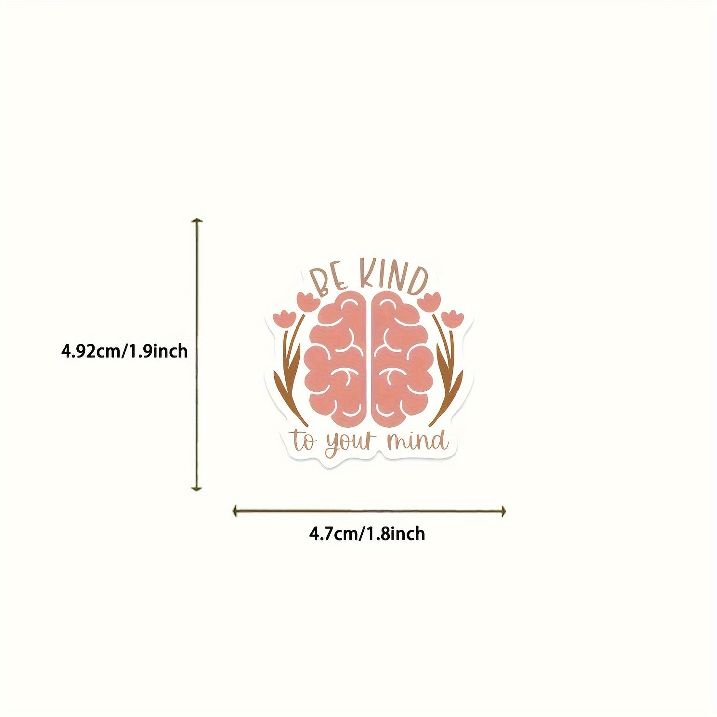 BOHO Mental Health Awareness assorted Stickers - Random Selection