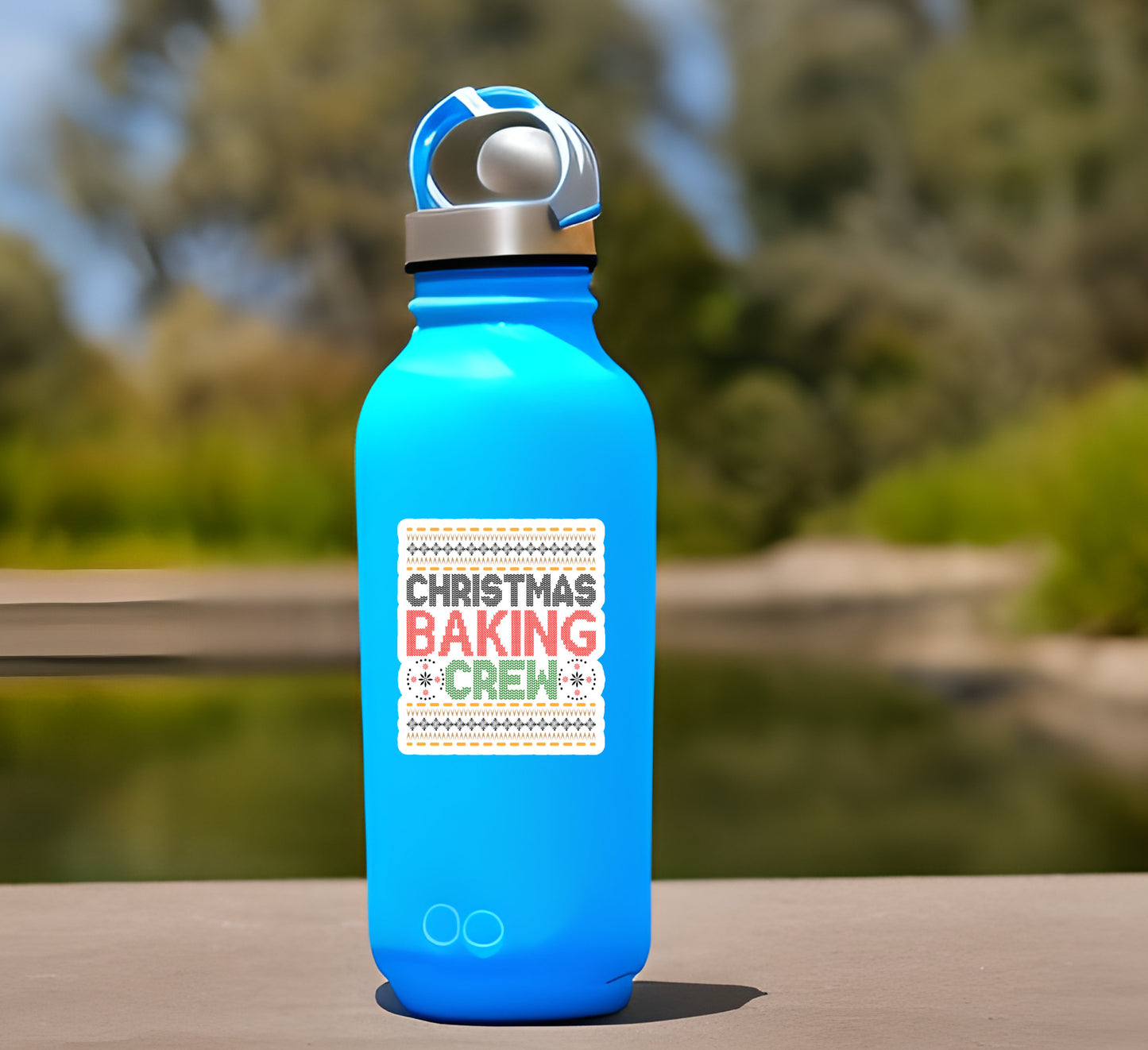 Christmas baking crew Stickers