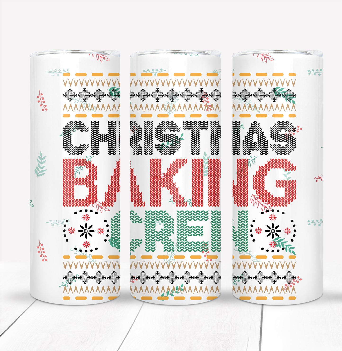 Christmas baking crew Tumbler