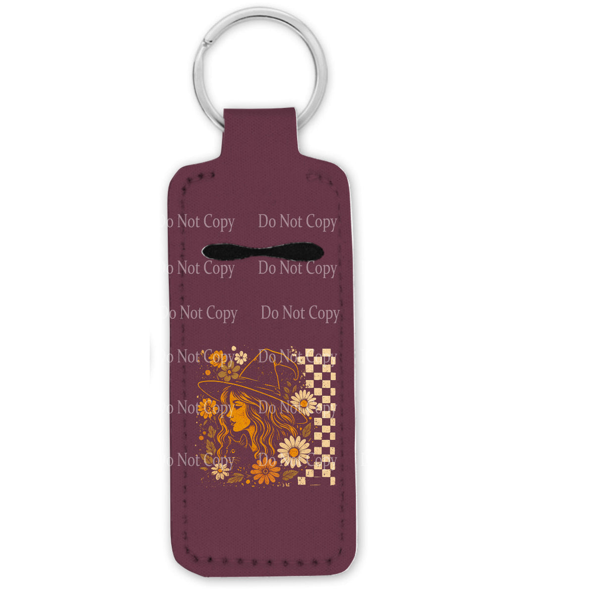 Floral Fall Witch Boho Halloween Lip Balm Holder