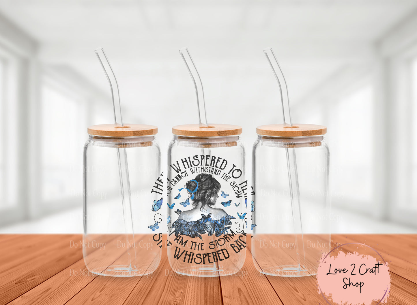 Colon Cancer They whispered to her, You cannot withstand the storm Cold Brew Glass Tumbler