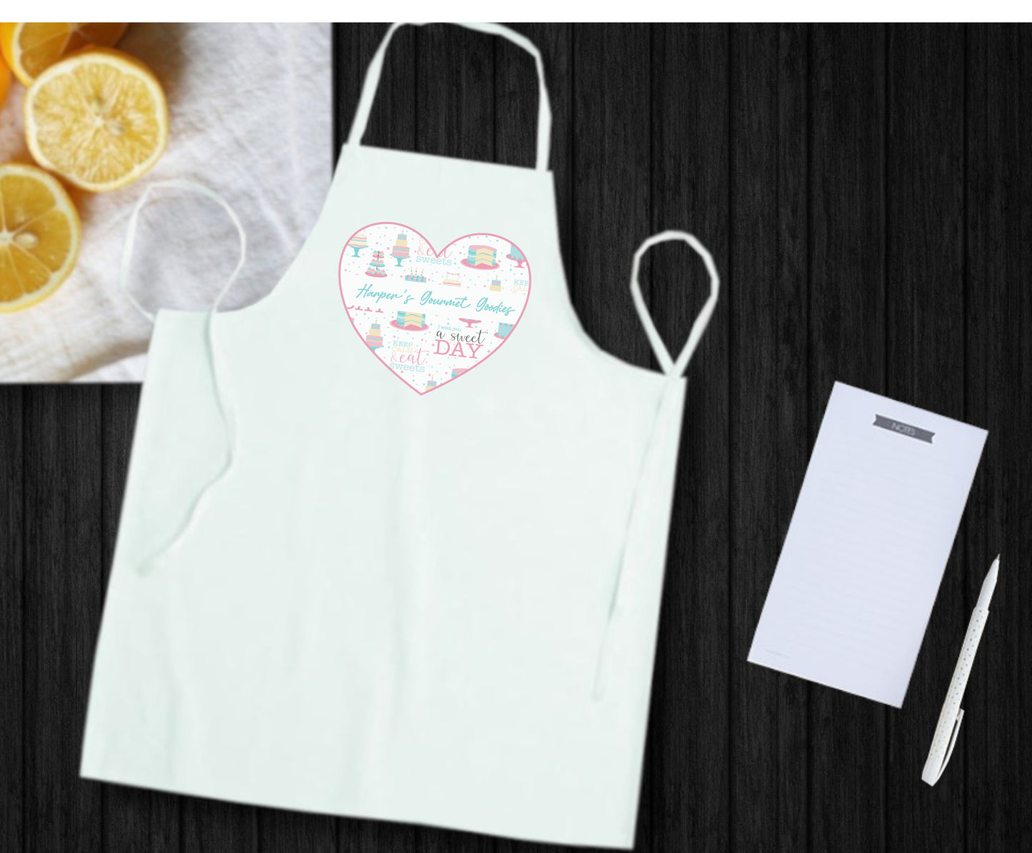 Children's Personalized "Gourmet Goodies" Apron