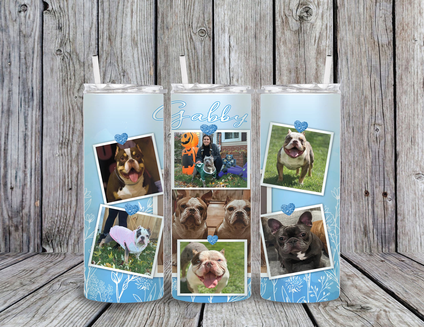 Personalized photo tumbler