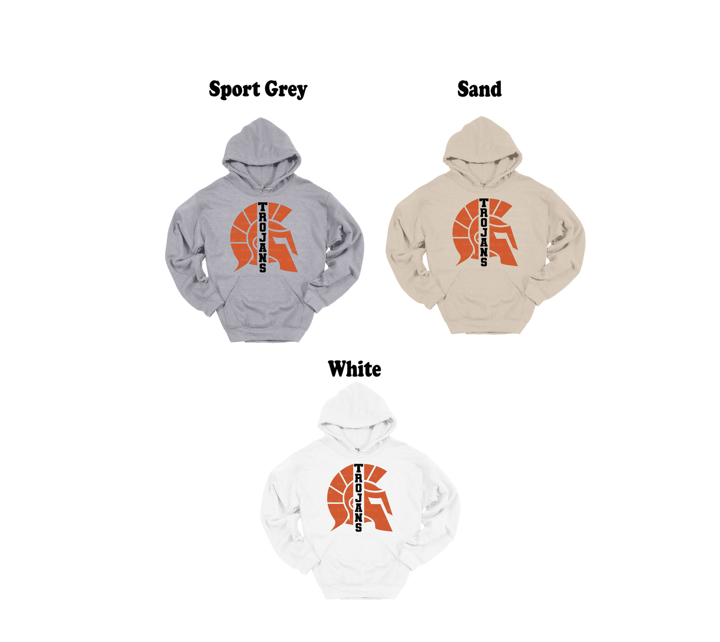 Trojans Split Logo Hooded Sweatshirt