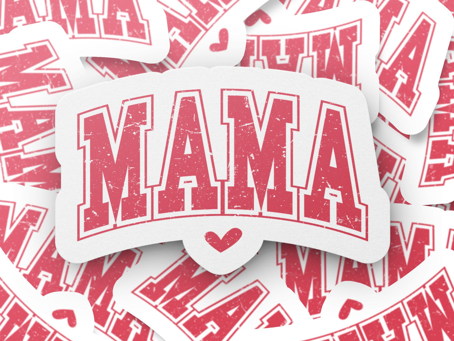 Mama with tiny heart Stickers