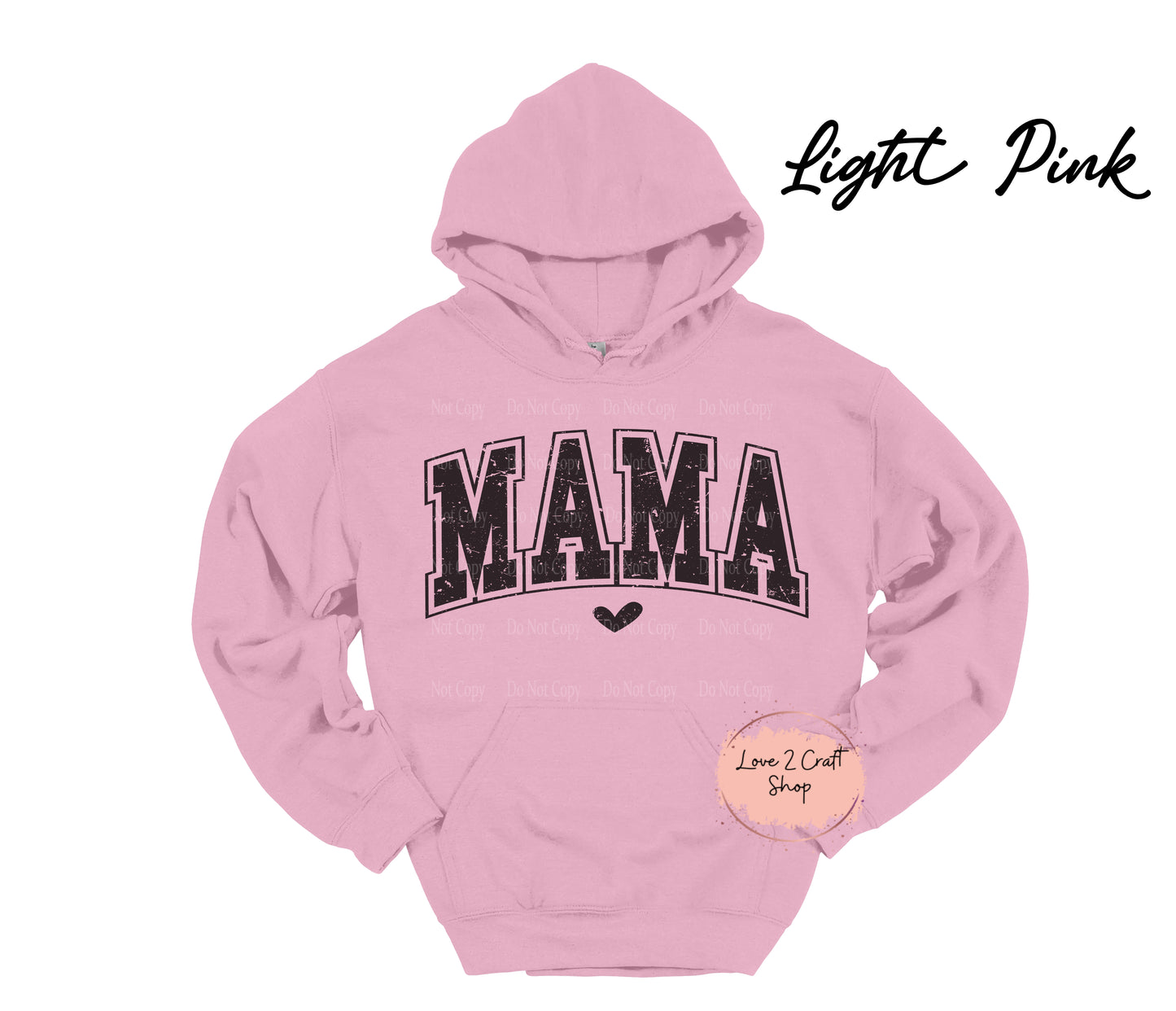 Mama with tiny heart Hoodie