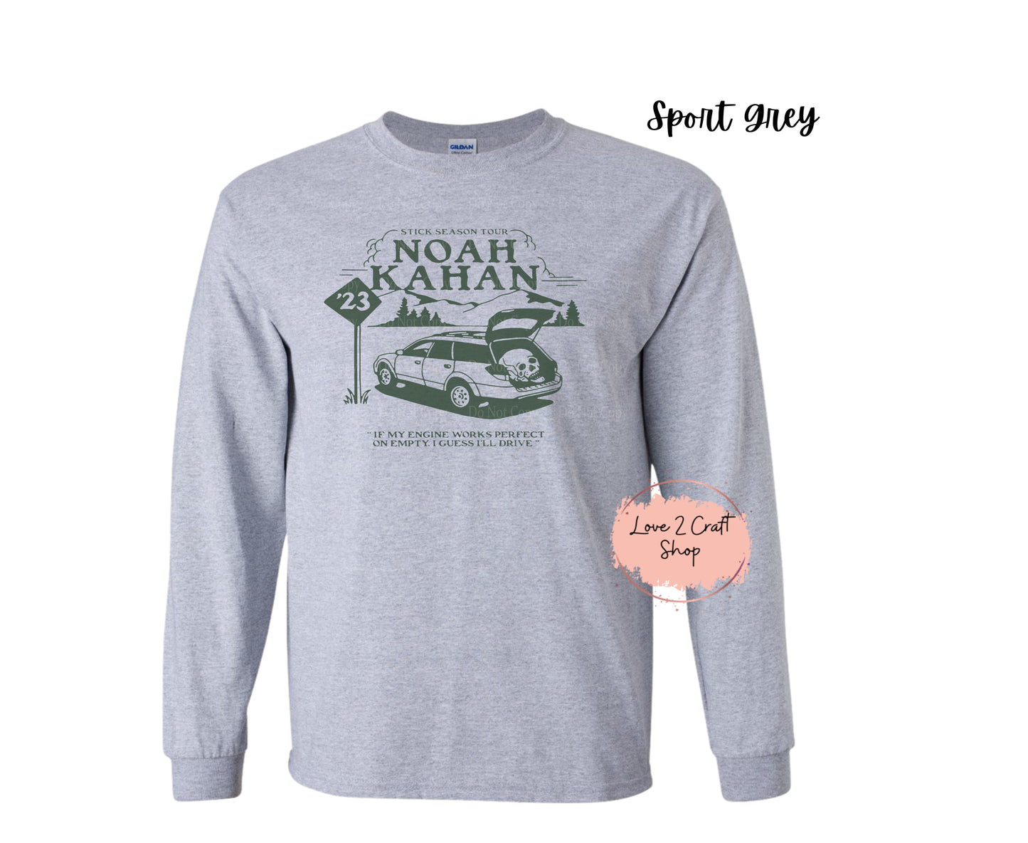 Noah Kahan Stick Season 23 Long Sleeve