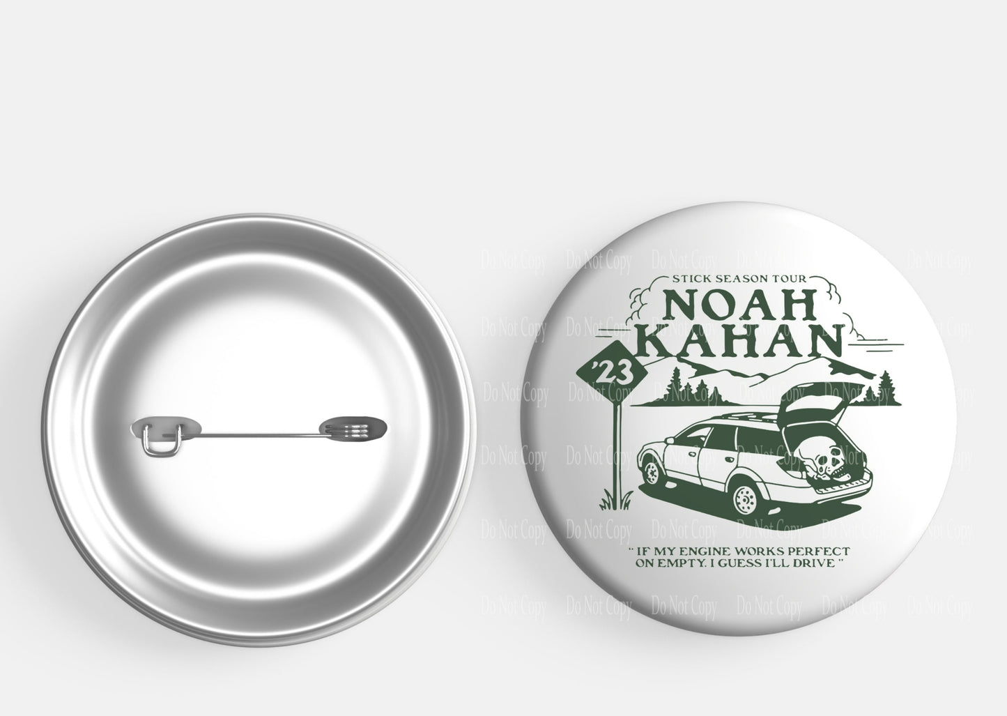 Noah Kahan Stick Season 23 Button