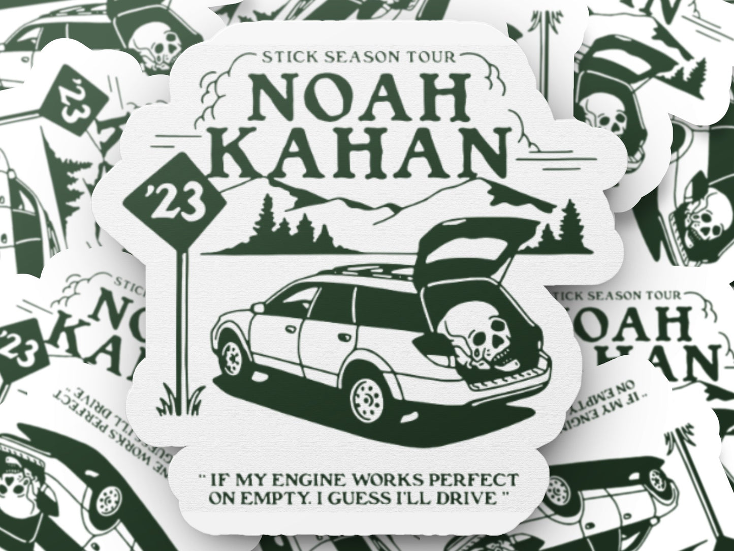 Noah Kahan Stick Season 23 Stickers