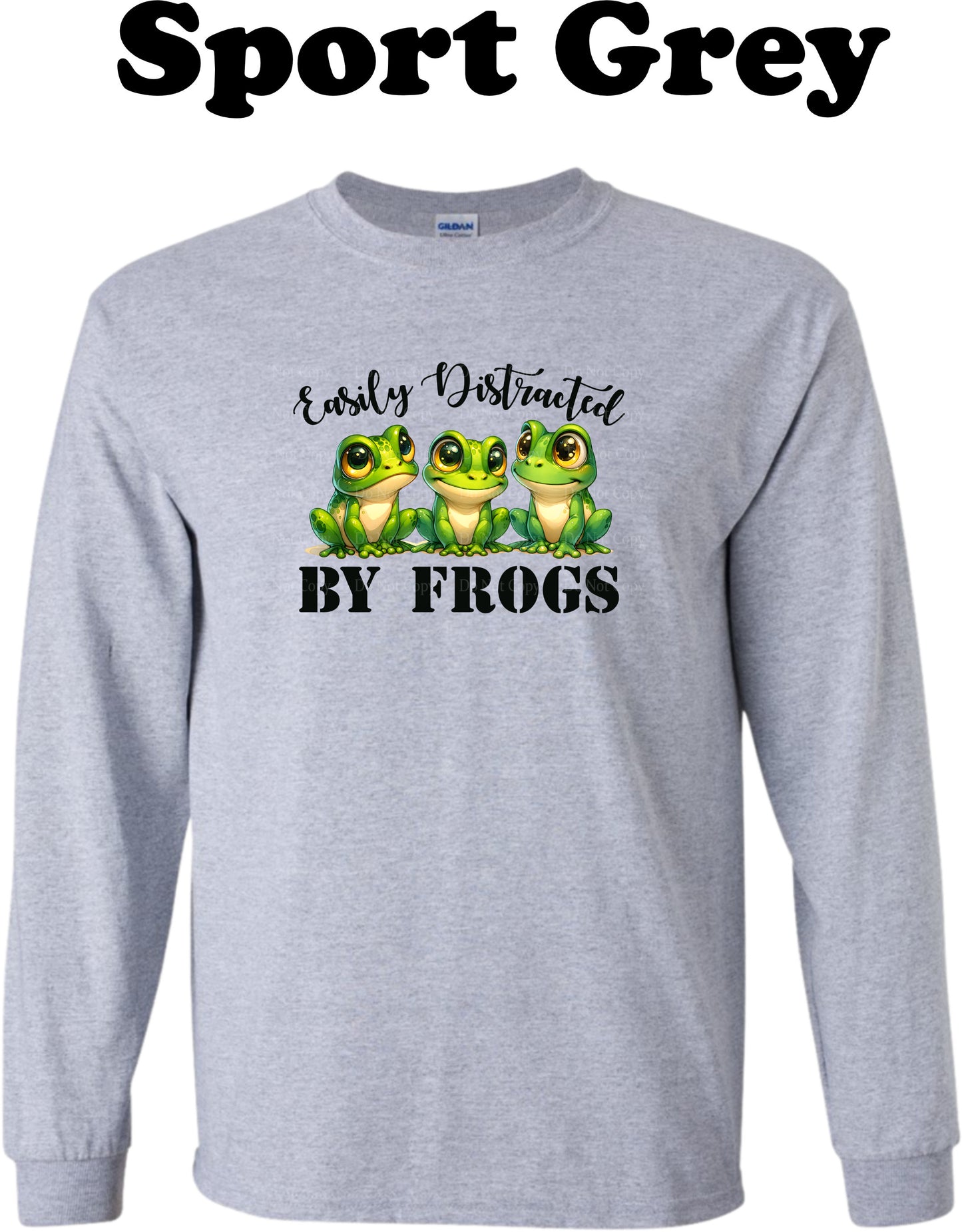 Easily distracted by Frogs Long Sleeve