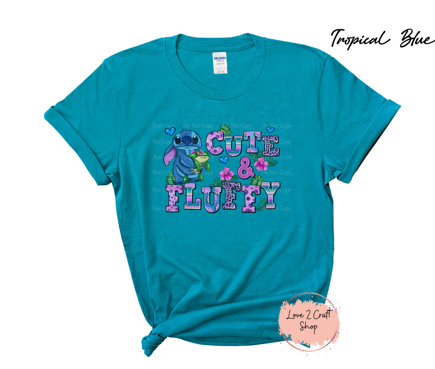Stitch Cute and Fluffy T-Shirt