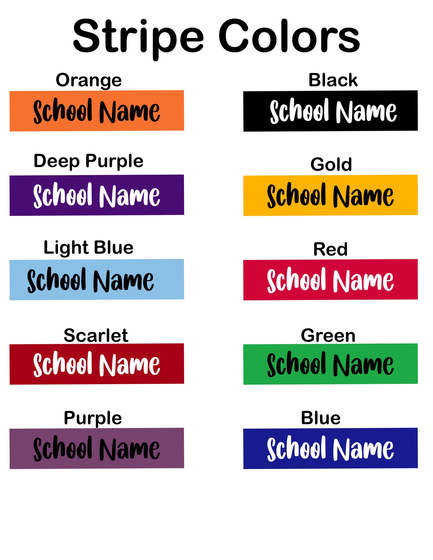 Personalized School Bag Tag for Bus, Rider or Walker students