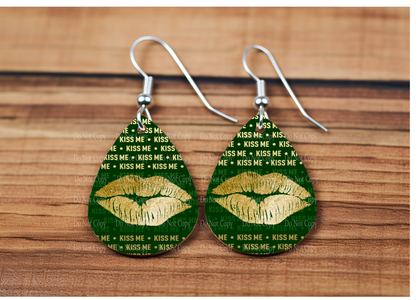 St Patricks Day group 3 - 4 styles teardrop earrings