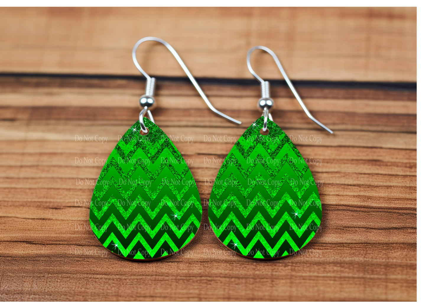St Patricks Day group 3 - 4 styles teardrop earrings
