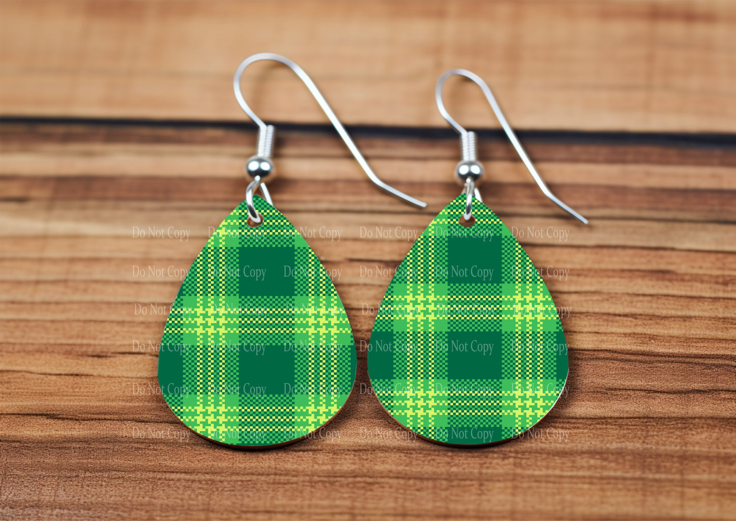 St Patricks Day group 5 - 4 styles teardrop earrings