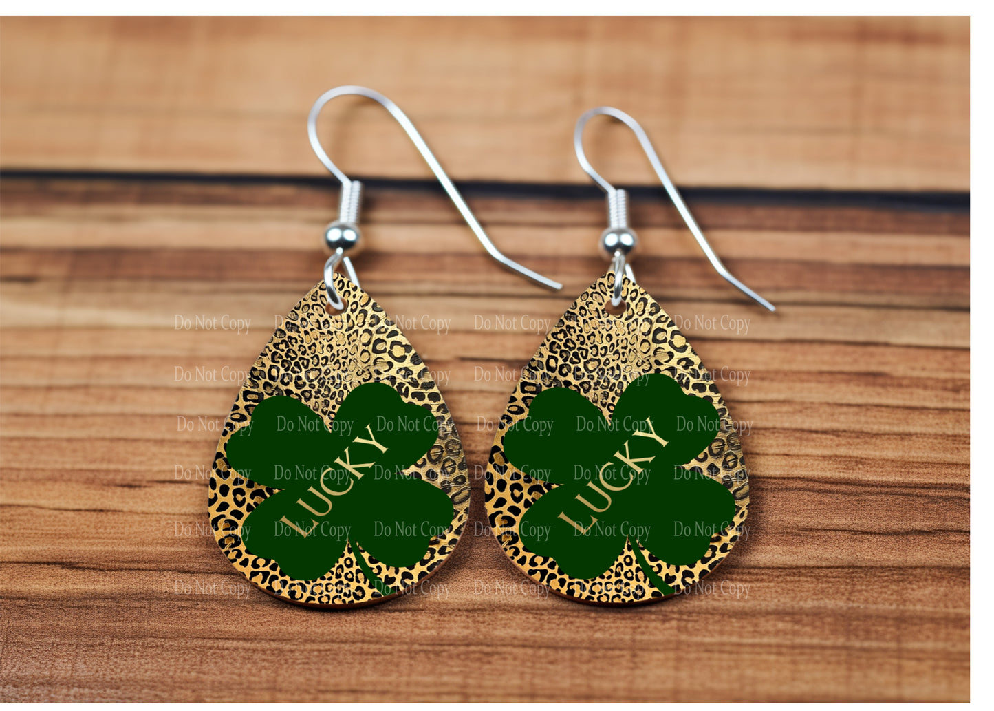 St Patrick's Day - Group 1 - 4 styles teardrop earrings