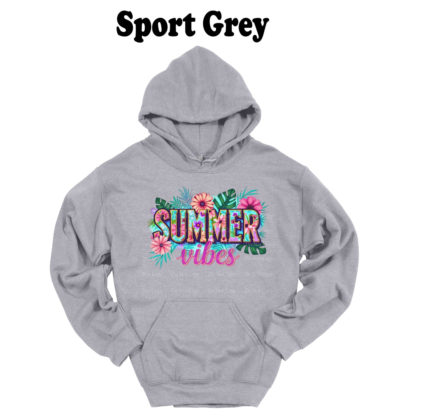 Tropical Summer Vibes Hoodie
