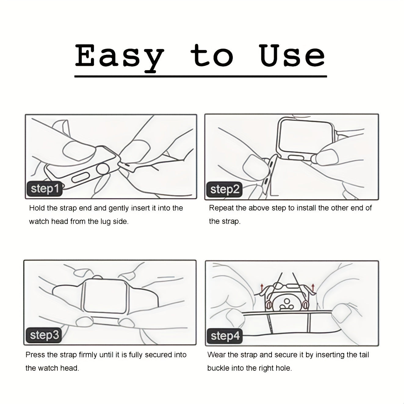 Soft Silicone Band for Apple Watch, Coffee Cup Design