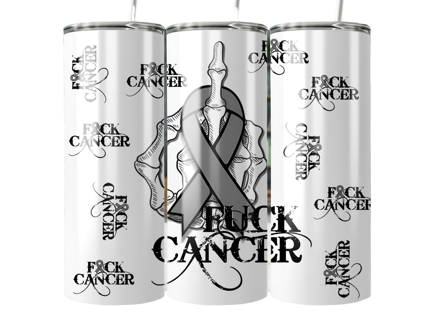 Colon Cancer F*ck Cancer Tumbler