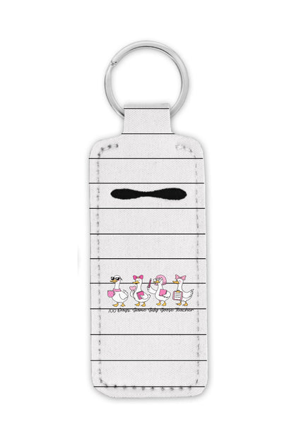 100 Days Same Silly Goose Teacher lip balm holder