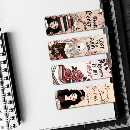 Romance Reader Magnetic Bookmarks 4 styles