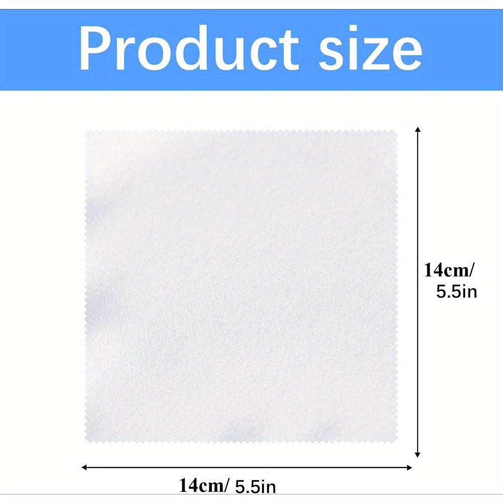 Blank Sublimation Eyeglass cleaning cloth 5.5"x5.5"