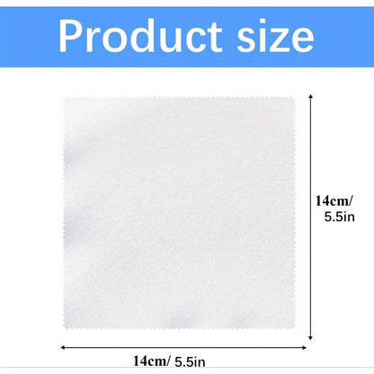 Blank Sublimation Eyeglass cleaning cloth 5.5"x5.5"