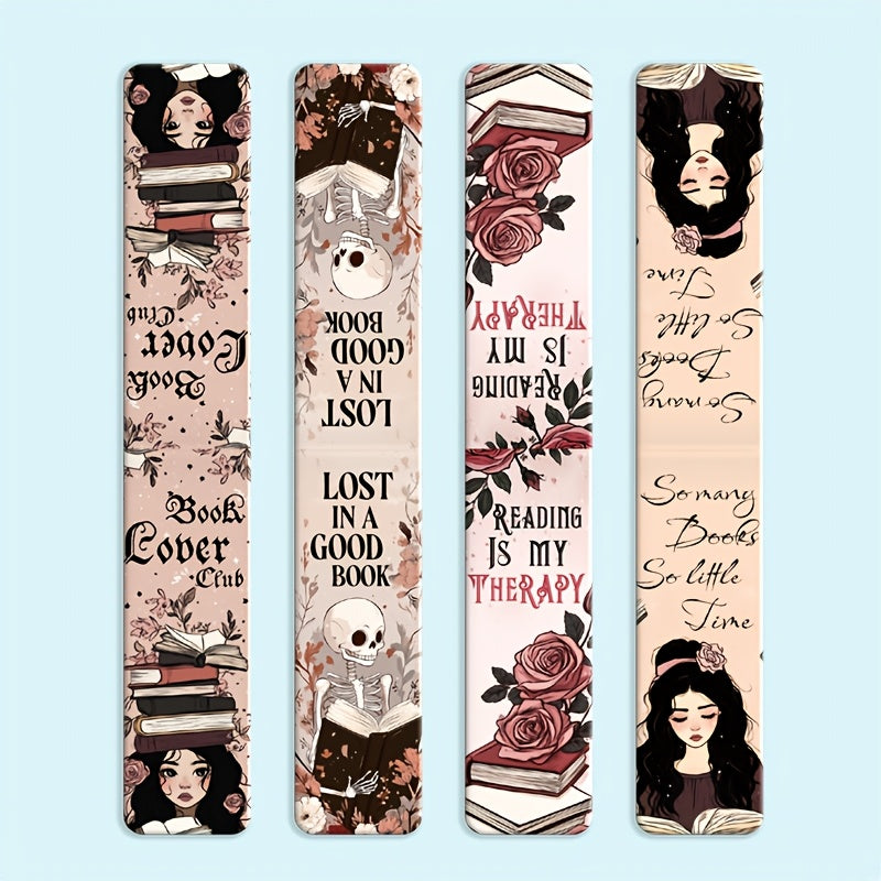 Romance Reader Magnetic Bookmarks 4 styles