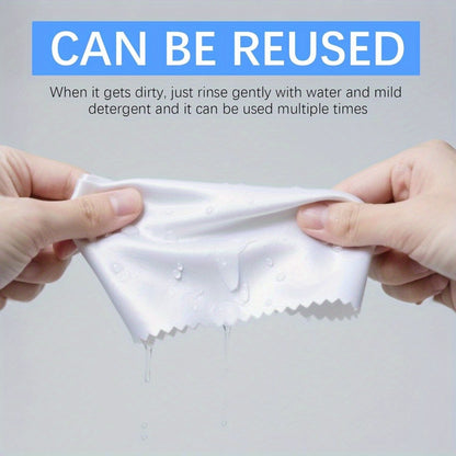 Blank Sublimation Eyeglass cleaning cloth 5.5"x5.5"