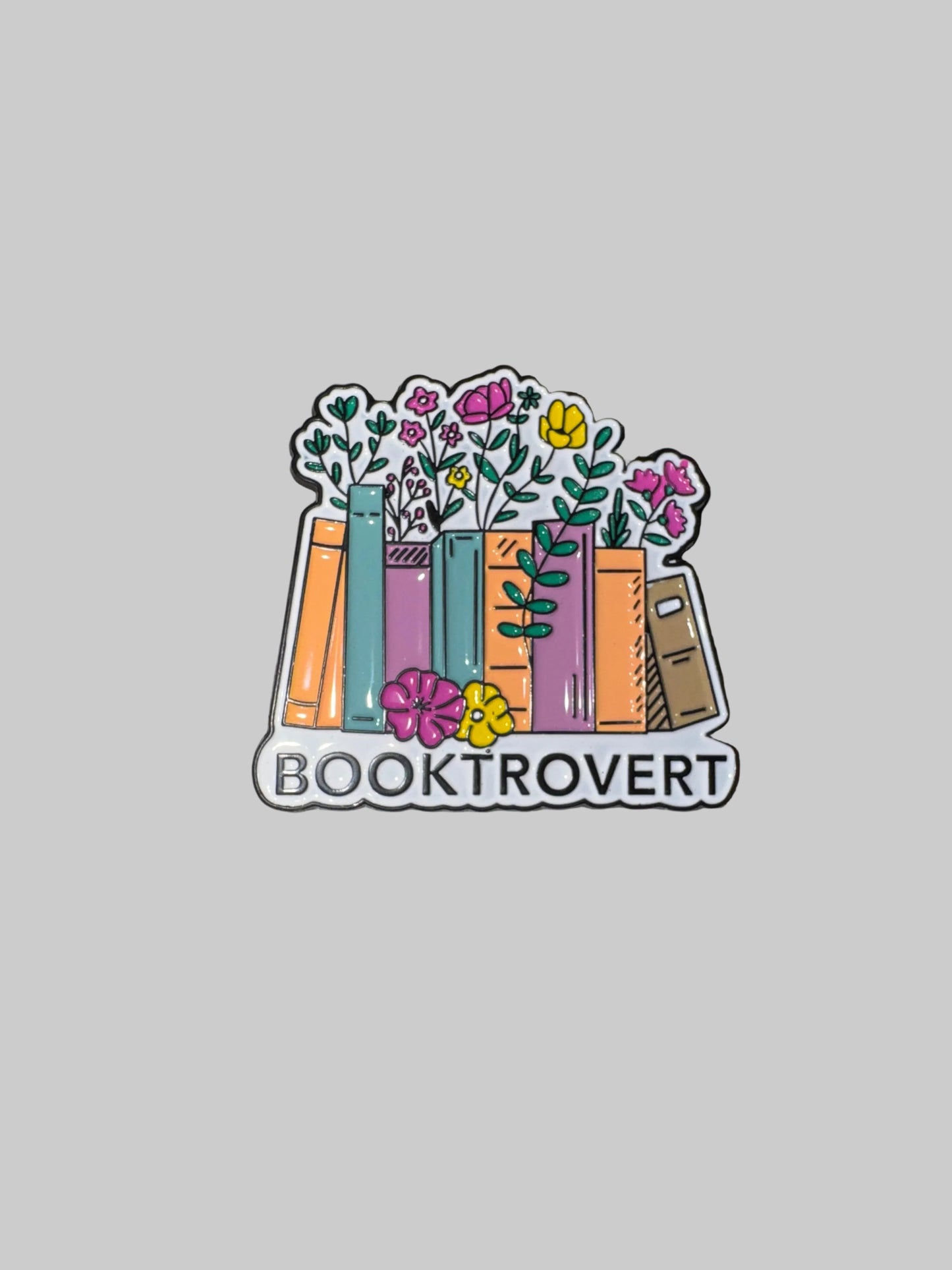 Booktrovert pin