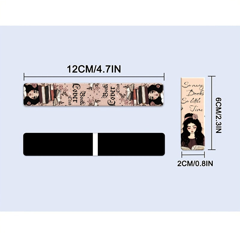 Romance Reader Magnetic Bookmarks 4 styles