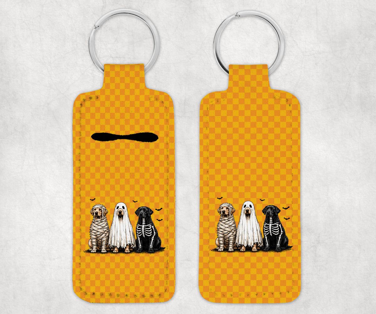 Adorable spooky halloween dogs Lip Balm Holder