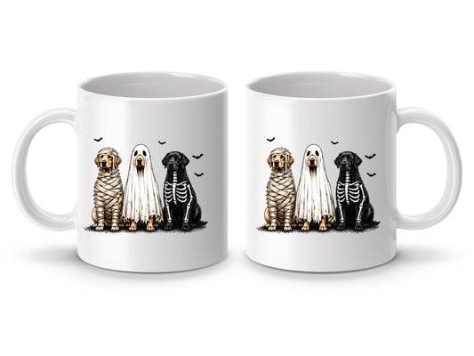 Adorable spooky halloween dogs Mug