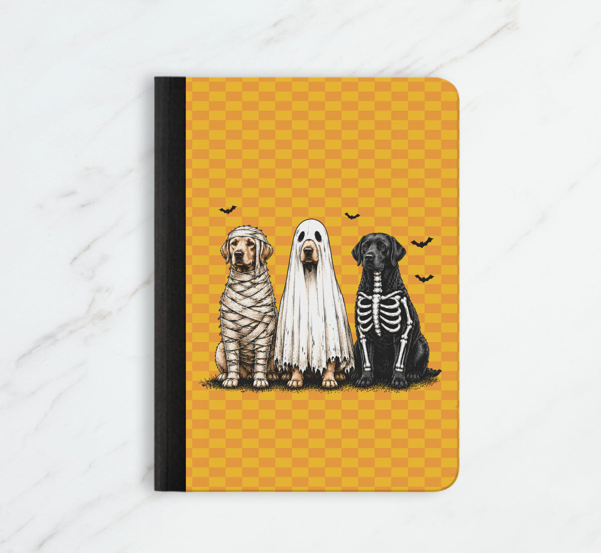 Adorable spooky halloween dogs Notebook Composition
