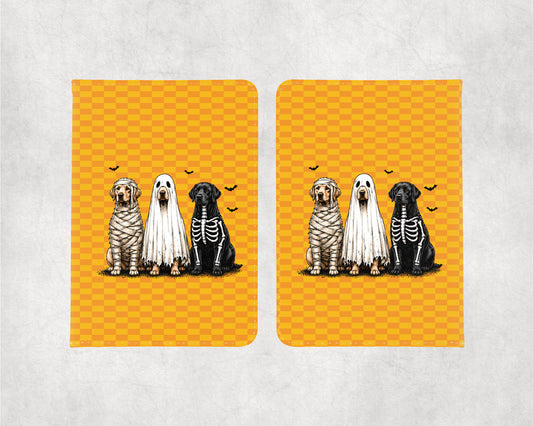 Adorable spooky halloween dogs Passport Holder
