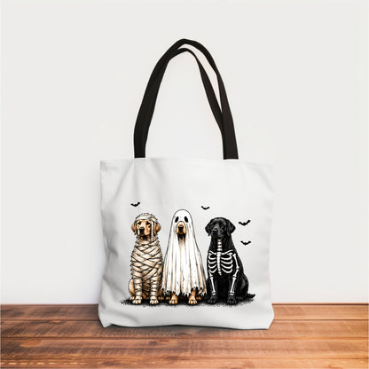Adorable spooky halloween dogs Tote