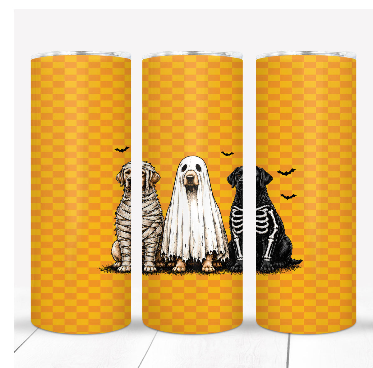 Adorable spooky halloween dogs Tumbler