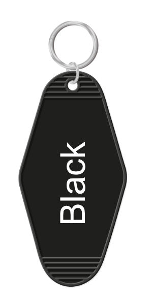 Motel Key Chain Black