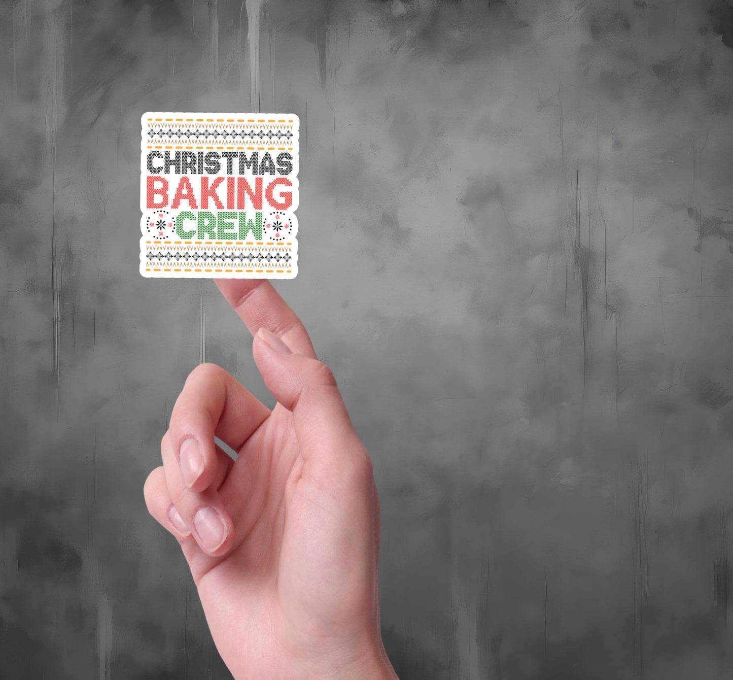 Christmas baking crew Stickers