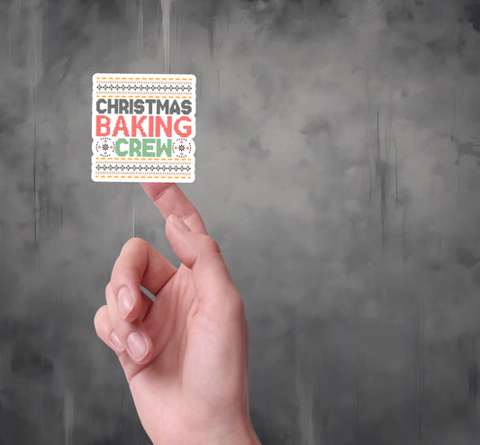 Christmas baking crew Stickers