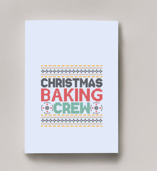 Christmas baking crew Sublimation Print