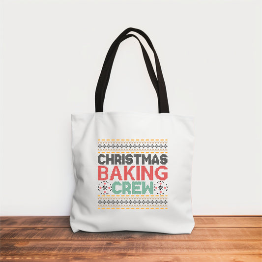 Christmas baking crew Tote
