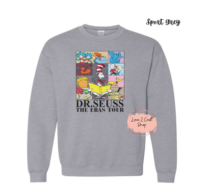 Dr Seuss Era - Cat in the Hat  Crewneck