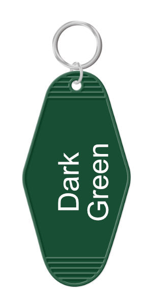 Motel Key Chain DarkGreen