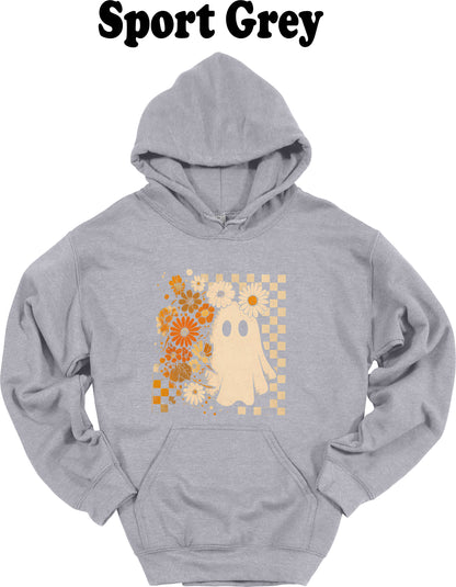 Floral Boho Ghost Hoodie