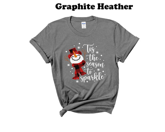 Tis the Season Snowman T-Shirt