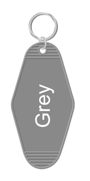 Motel Key Chain Grey