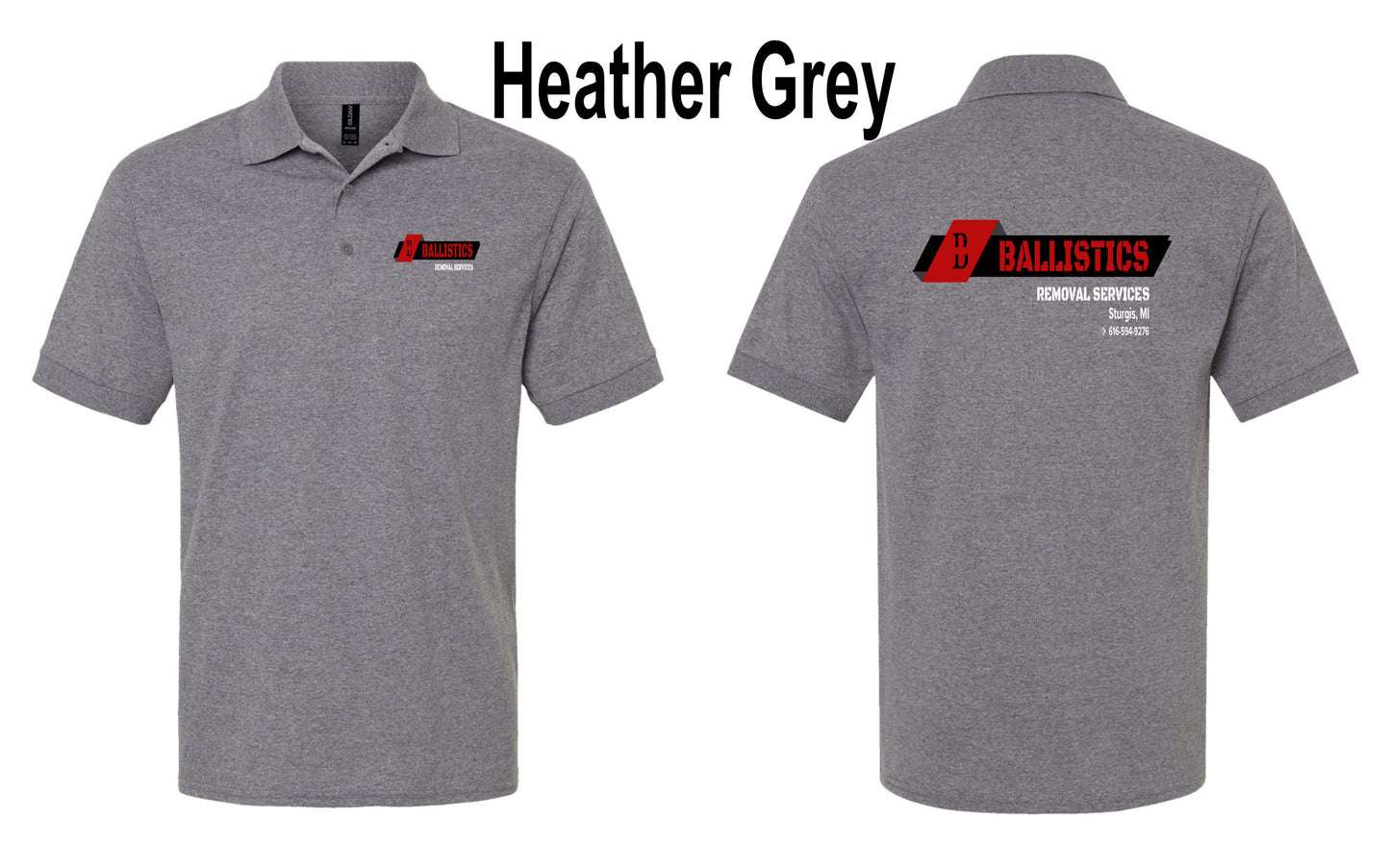 Custom Business logo Polo Dry blend Jersey Shirt 50/50 Poly/Cotton