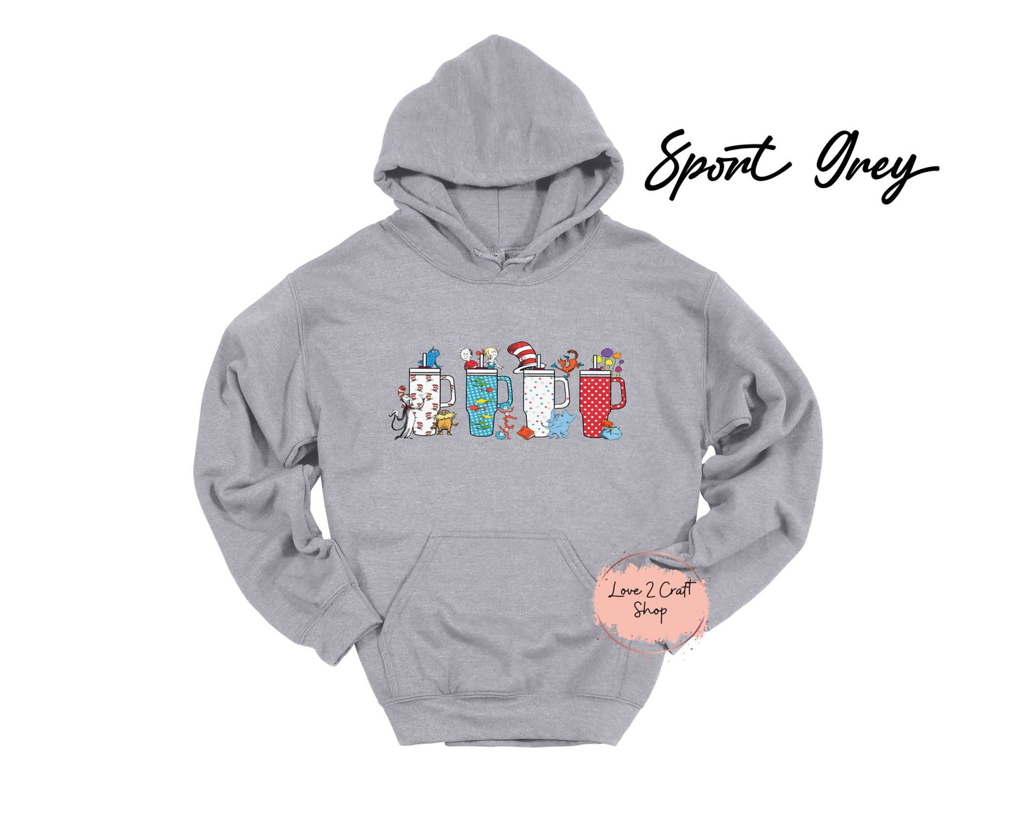 Stanley Style tumblers   - Cat in the Hat Hoodie